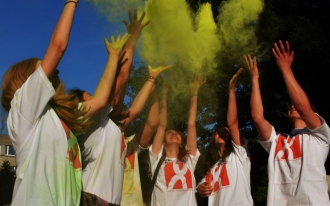 zabawa kolorami ZWUKSO, projekt i foto A.M.