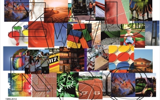 PIGMENTY NIEORGANICZNE ZWUKSO 25 lat, projekt A.M.